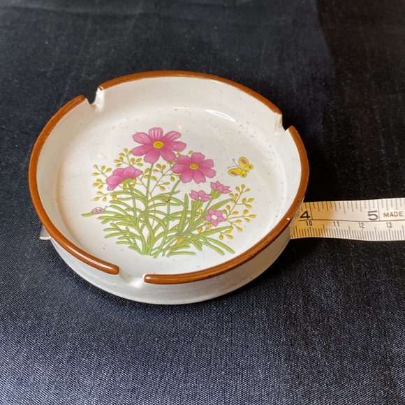 Vintage Otagiri Speckled Stoneware Ashtray - Picture 6 of 6